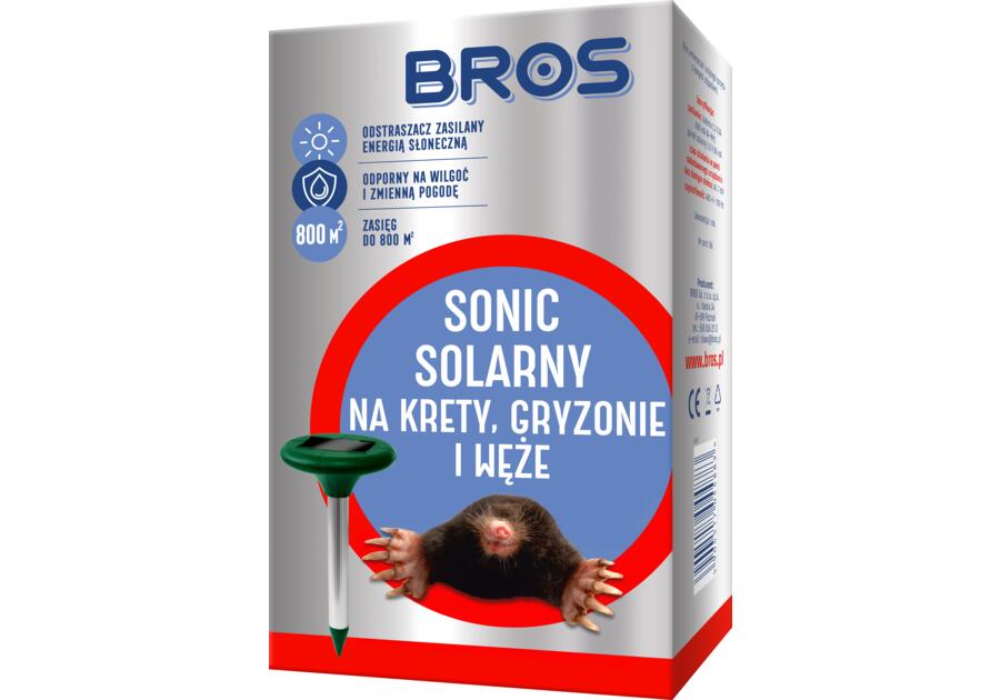 Zdjęcie: Odstraszacz kretów Sonic solarny BROS