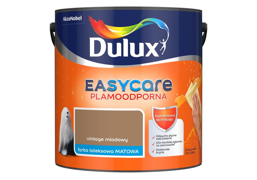 Zdjęcie: Farba do wnętrz EasyCare 2,5 L vintage miodowy DULUX