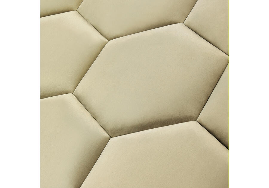 Zdjęcie: Panel tapicerowany Mollis Hexago 17x17 cm ME04 STEGU