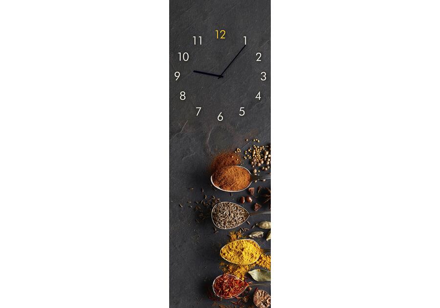 Zdjęcie: Zegar Glassclock 20x60 cm Bh003 Spices STYLER